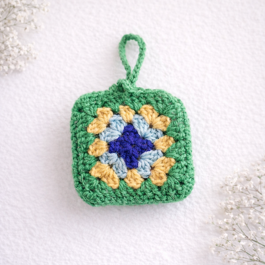 Handmade Crochet Pouch – Cute & Compact Storage for Daily Essentials