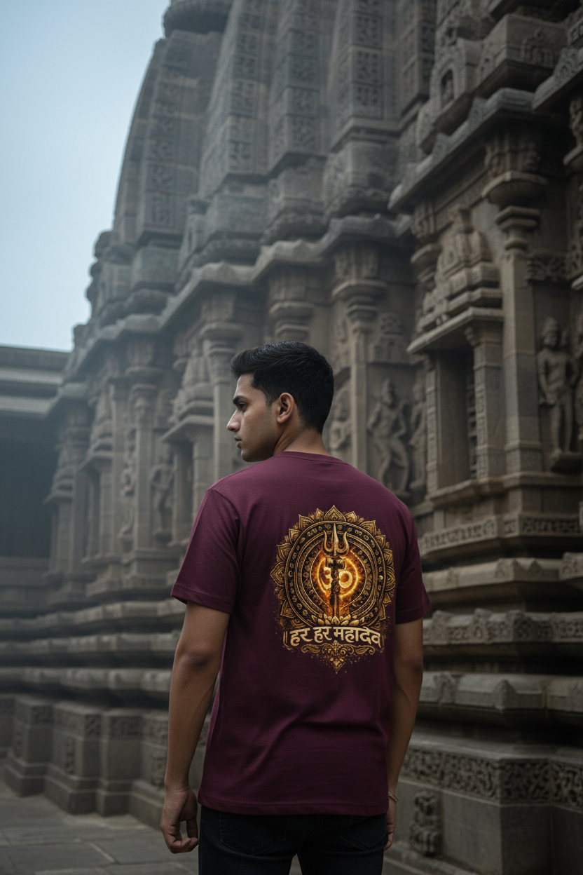 Back Angle - Maroon