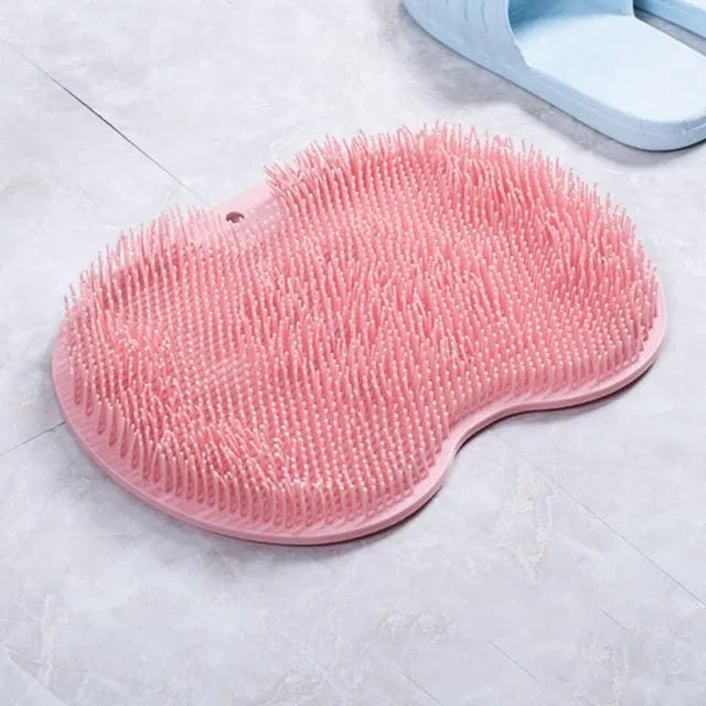 Silicone Body & Foot Scrubber – Deep Clean & Smooth Skin Instantly 🛁