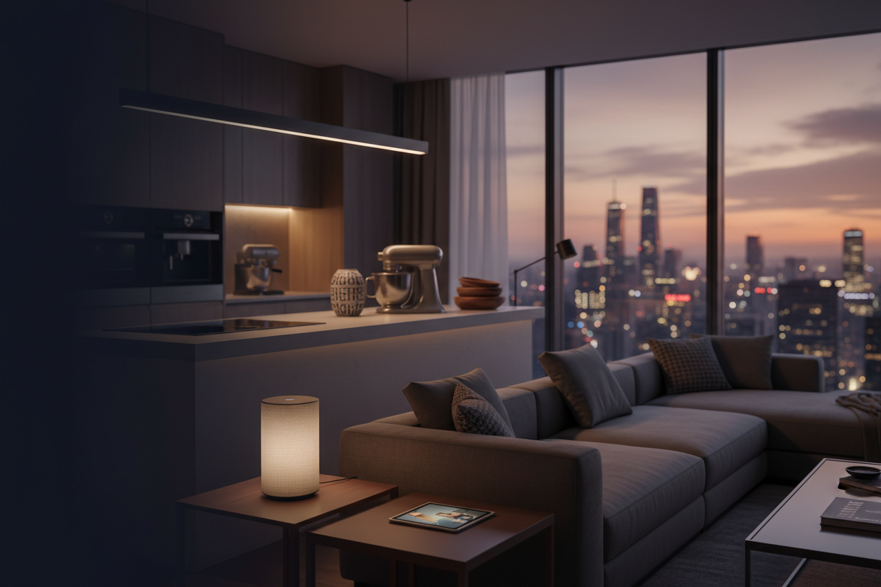 Dusk City View Apartment
