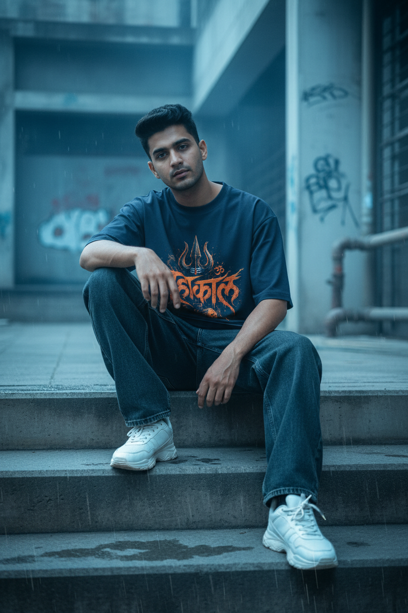 Urban Steps - Navy Blue